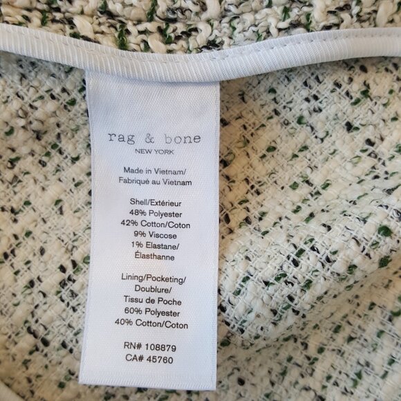 rag and bone ! Elise Tweed Blazer ( US/2) - Picture 10 of 12